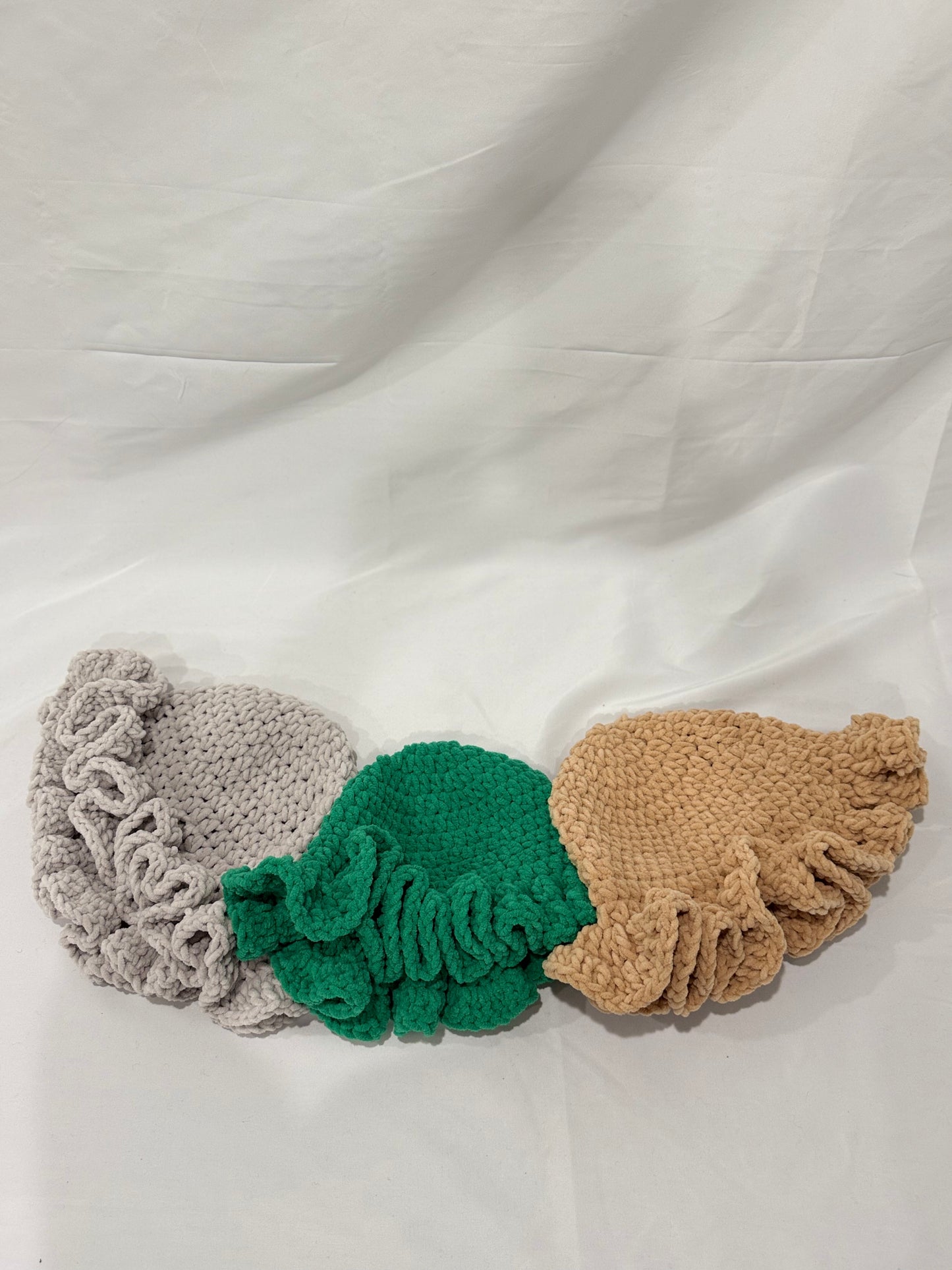 Fluffy Ruffle Hats